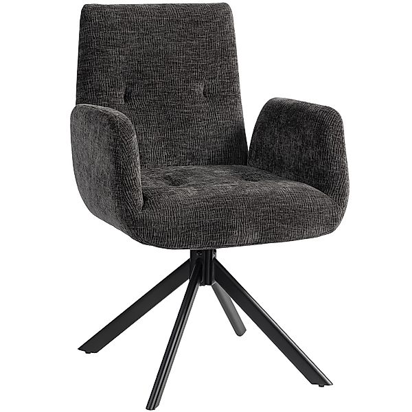 HOMCOM Sessel Drehbar Loungesessel mit Armlehne, Wolle-Leinenoptik, modern günstig online kaufen