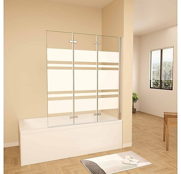 Duschparadies Badewannenaufsatz Duschwand für Badewanne faltbar 3 teilig Fa günstig online kaufen