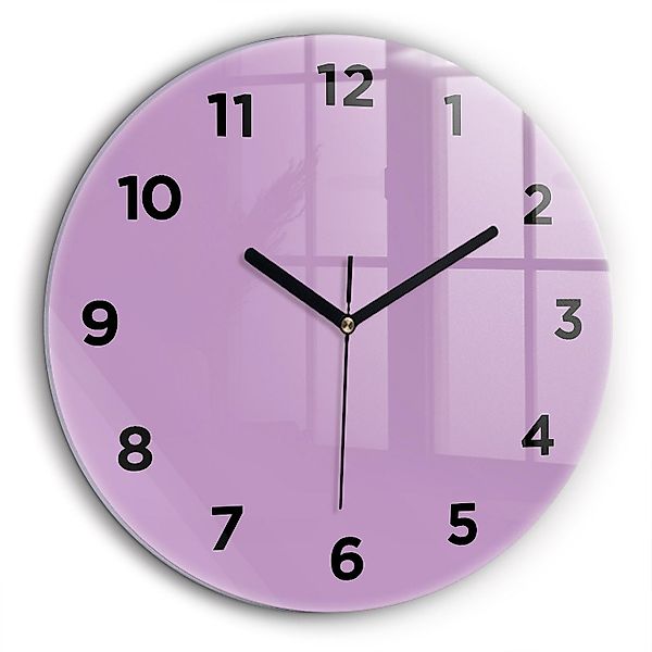 Tulup Wanduhr Modernistische Glaswanduhr 60cm Uhr günstig online kaufen