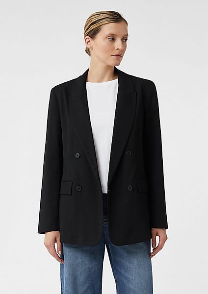comma Jackenblazer Indoor-Blazer Lockerer Oversize Blazer günstig online kaufen