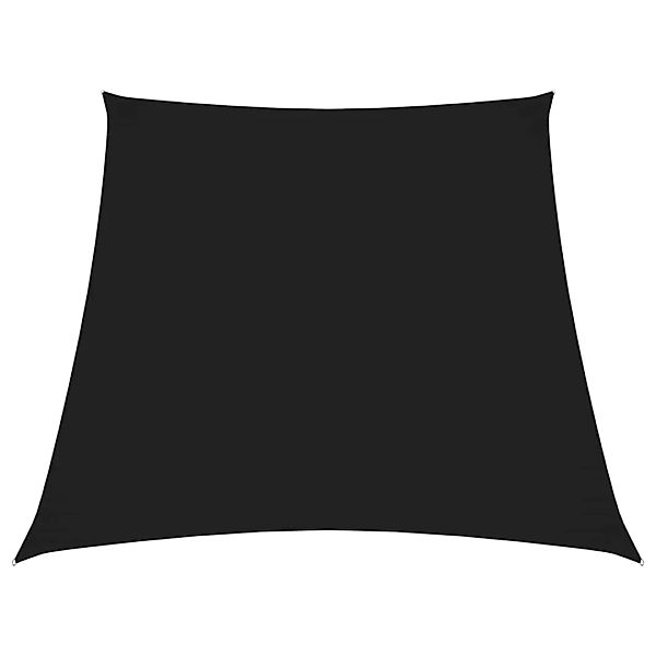 Sonnensegel Oxford-gewebe Trapezförmig 3/4x3 M Schwarz günstig online kaufen