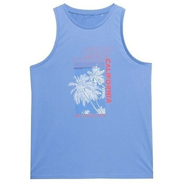 4F  T-Shirt SS23TTSHM354NIEBIESKI günstig online kaufen