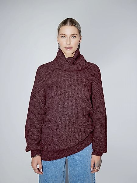 LeGer Strickpullover "Juna, LeGer by Lena Gercke", Loose fit mit Rundhalsau günstig online kaufen