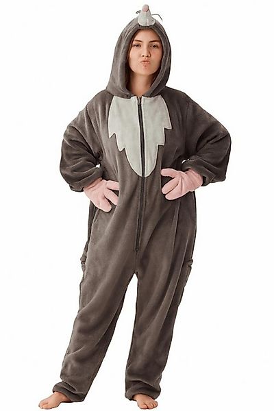 Corimori Partyanzug Flauschiges Maulwurf Kostüm, Onesie für Erwachsene, Jum günstig online kaufen