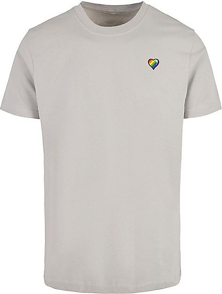 Mister Tee T-Shirt Glossy Heart Pride Tee günstig online kaufen