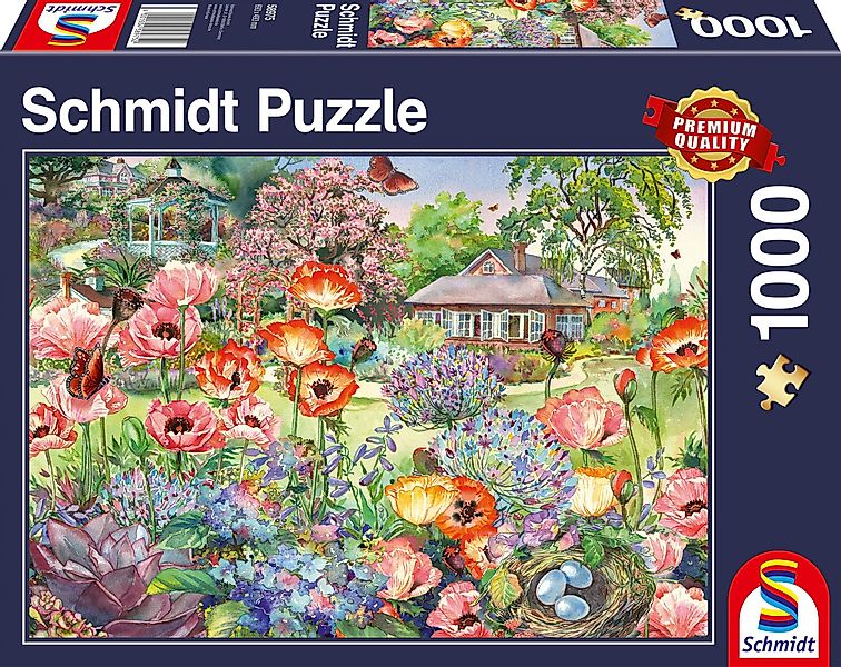 Schmidt Spiele Puzzle Blühender Garten, 1000 günstig online kaufen