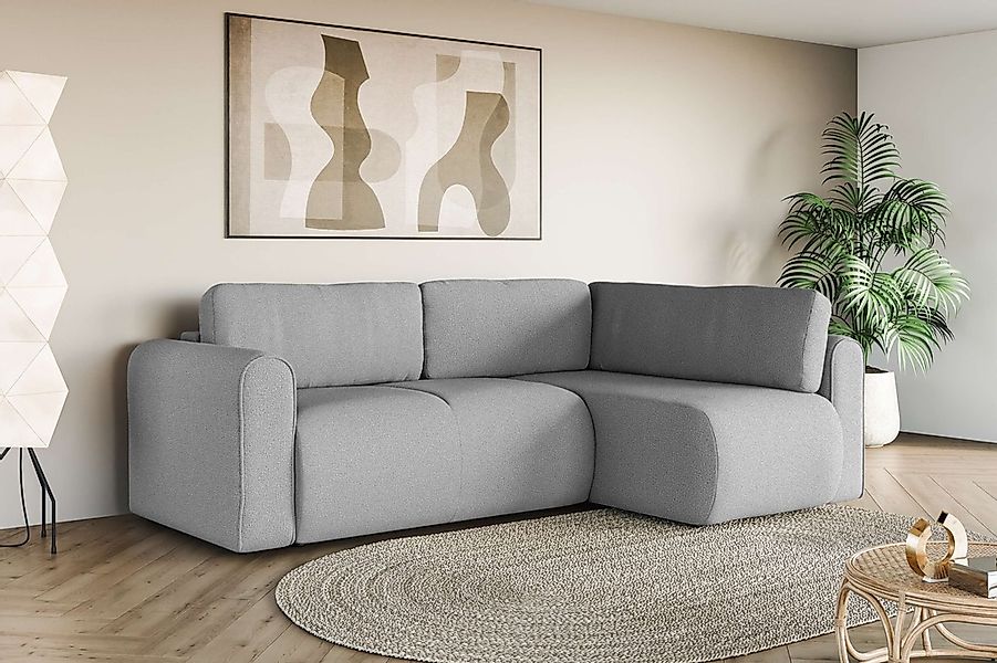 INOSIGN Ecksofa "Zacharia wahlweise Schlafsofa mit Bettkasten, B/T/H 250/16 günstig online kaufen