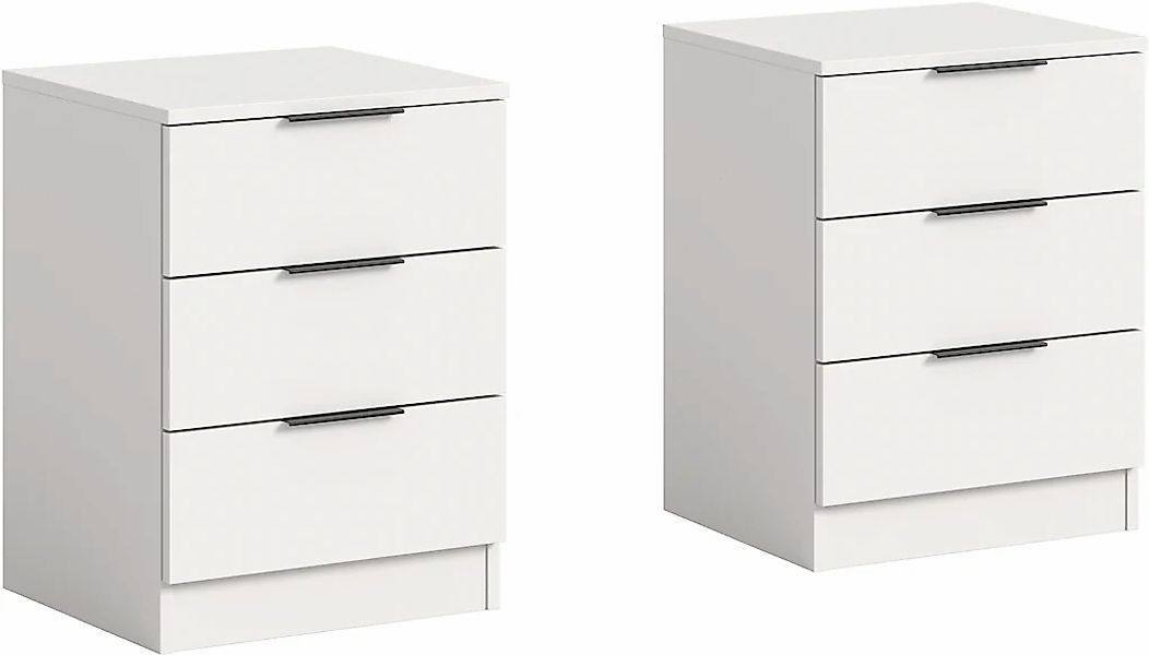 Home affaire Nachtkommode "Skarde 2 Nachttische, jeweils Breite: 45 cm", (S günstig online kaufen