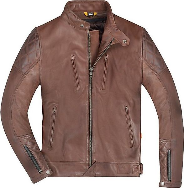 Merlin Motorradjacke Wishaw D3O Motorrad Lederjacke protektoren reißverschl günstig online kaufen