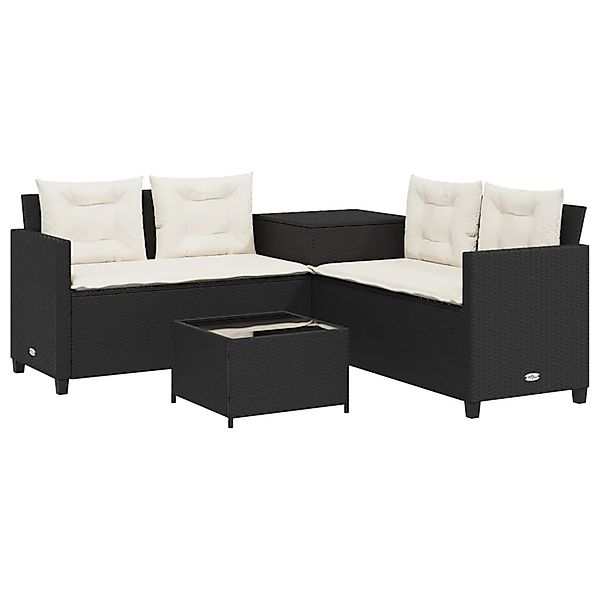 vidaXL Gartenlounge-Set Gartensofa in L-Form mit günstig online kaufen