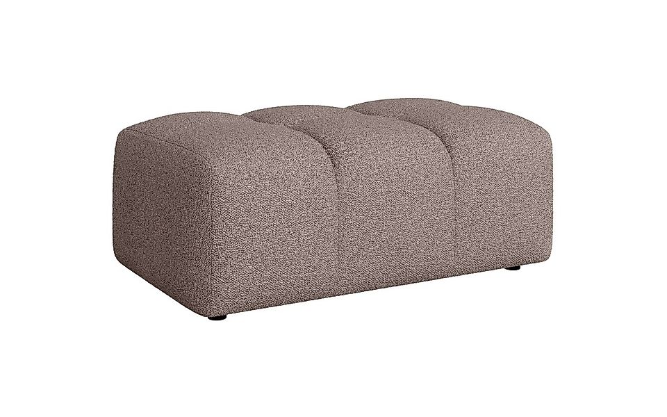 Home affaire Polsterhocker "TUURE Sitzhocker, Bubble-Optik, Maße B/T/H: 124 günstig online kaufen