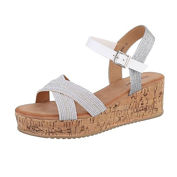 Ital-Design Damen Freizeit Plateausandaletten (86706664) Keilabsatz/Wedge günstig online kaufen