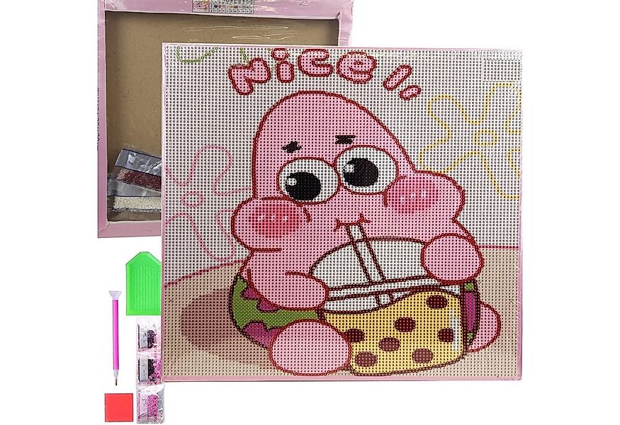 LA CUTE Malen nach Zahlen 5d Diamond Painting Anime Patrick auf Rahmen Male günstig online kaufen