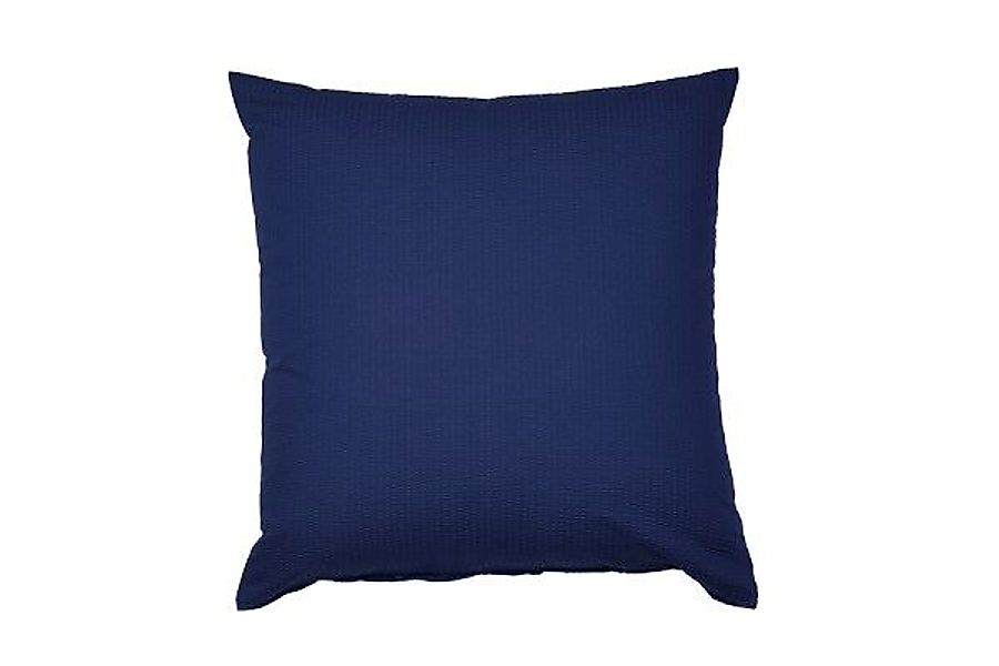 Janine Janine Mako-Soft-Seersucker Bettwäsche PIANO 0125 marine Größe:  40x günstig online kaufen