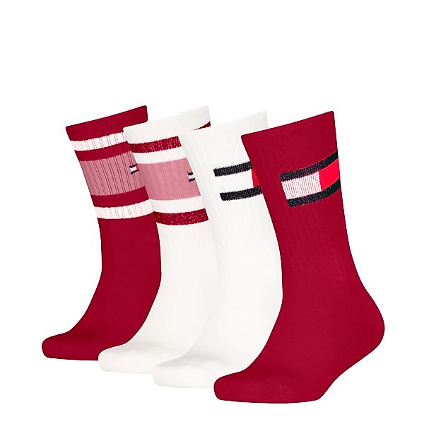 Tommy Hilfiger Socken "TH KIDS SOCK 4P FLAG & SPORT STRIPE ECOM" 4 Paar, mi günstig online kaufen