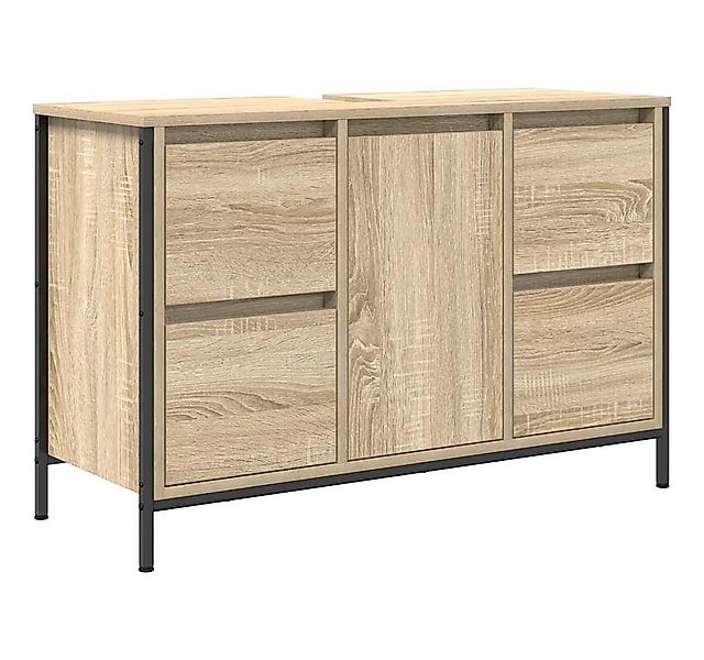 vidaXL Badezimmerspiegelschrank Waschbeckenunterschrank mit Schubladen Sono günstig online kaufen