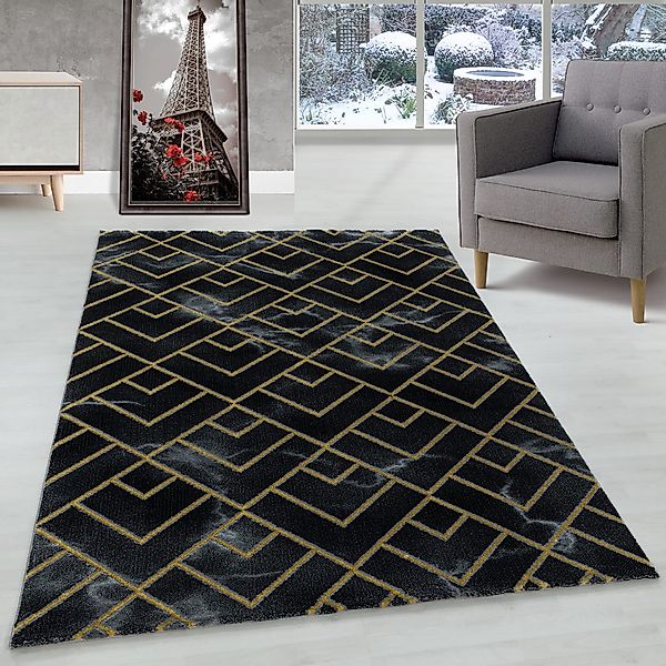 Carpettex Designteppich Marmor Design, Läufer, Höhe: günstig online kaufen