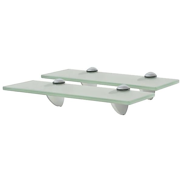 vidaXL Regal Schweberegale 2 Stk. Glas günstig online kaufen