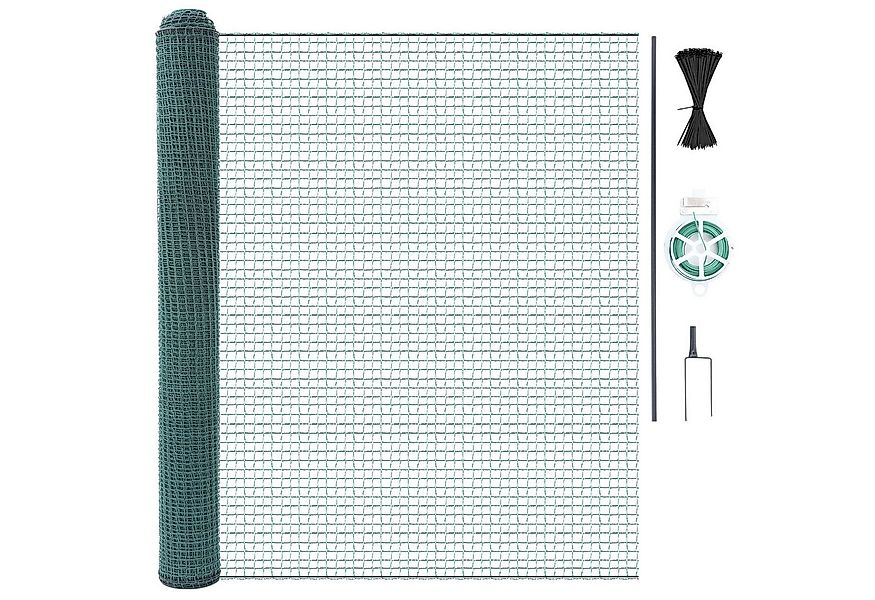 Meulbaty Freigehege Hühnerzaun Geflügelnetz, Hundezaun Nylon mit Pfähle Mob günstig online kaufen