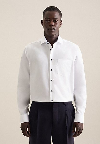 seidensticker Businesshemd Schwarze Rose Regular 1/1 Kentkragen günstig online kaufen