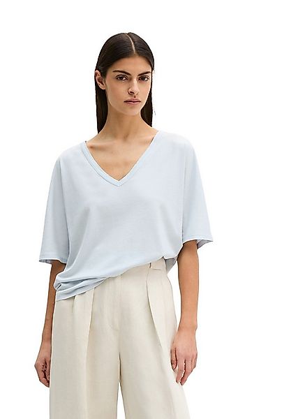 Marc O'Polo T-Shirt mit angeschnittenen Ärmeln günstig online kaufen