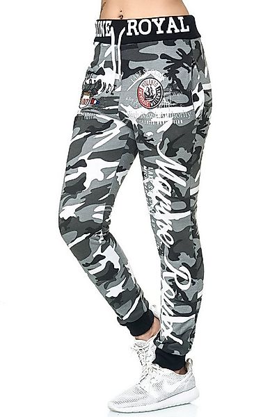 L.gonline Jogginghose Damen JoggingHOSE lang, Trainingshose Baumwolle, Spor günstig online kaufen