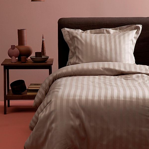 damai Bettwäsche "Streifsatin in Gr. 135x200, 155x220 oder 200x200 cm" 2 St günstig online kaufen