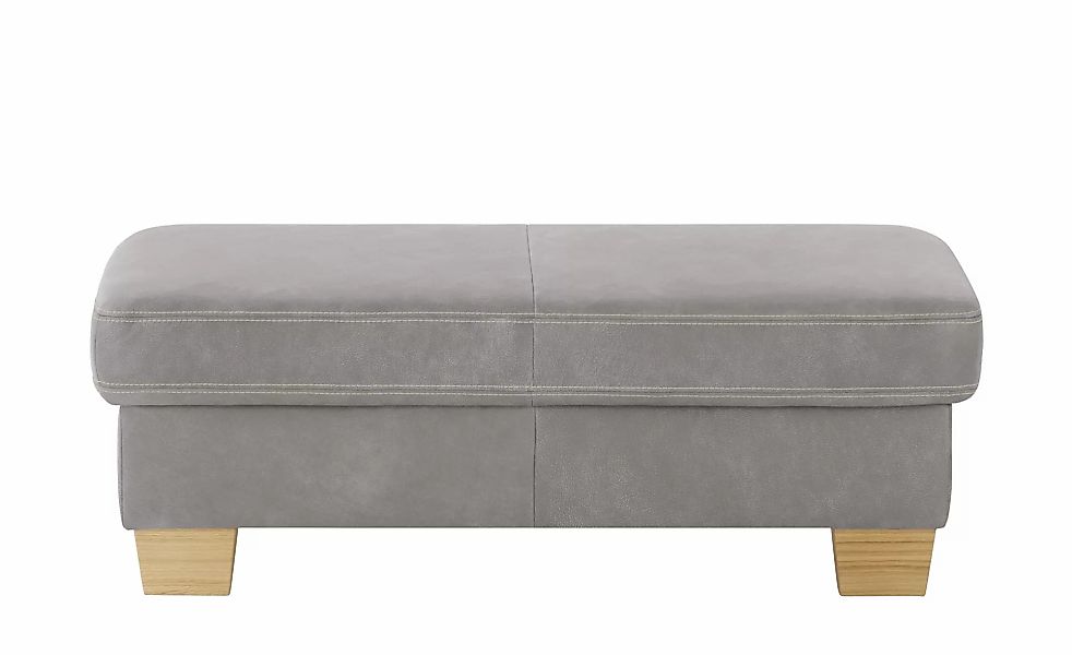 meinSofa XXL-Hocker  Samu ¦ grau ¦ Maße (cm): B: 130 H: 45 T: 65.0 Polsterm günstig online kaufen