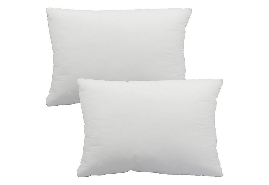 Haus und Deko Kopfkissen Kopfkissen 2er Pack Füllkissen Polyester Innenkiss günstig online kaufen