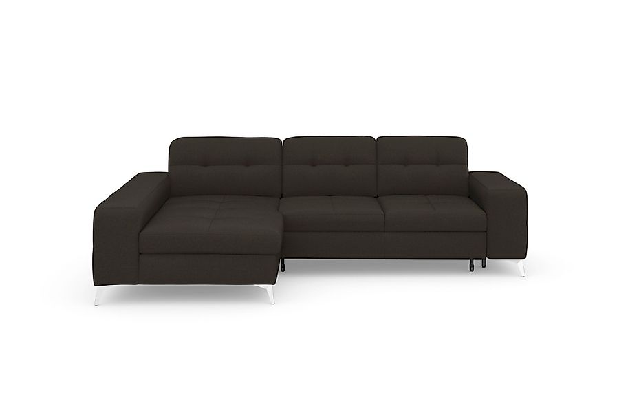 sit&more Ecksofa "Baviene L-Form", inklusive Sitztiefenverstellung und Fede günstig online kaufen