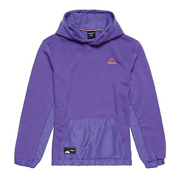 Superdry Mountain Sport Tech Hood Pullover L Purple Opulence günstig online kaufen