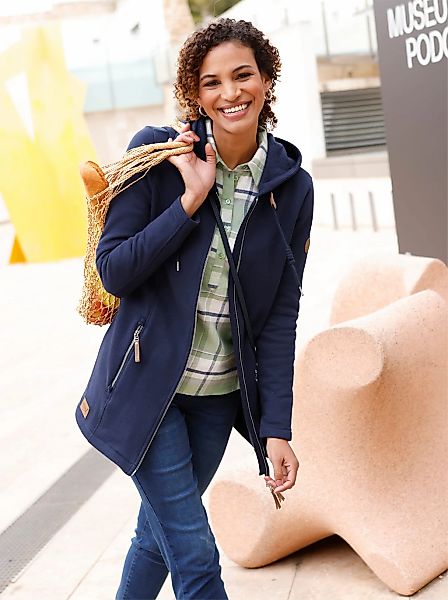 Casual Looks Shirtjacke "Sweatjacke" 1 Stk. tlg. günstig online kaufen