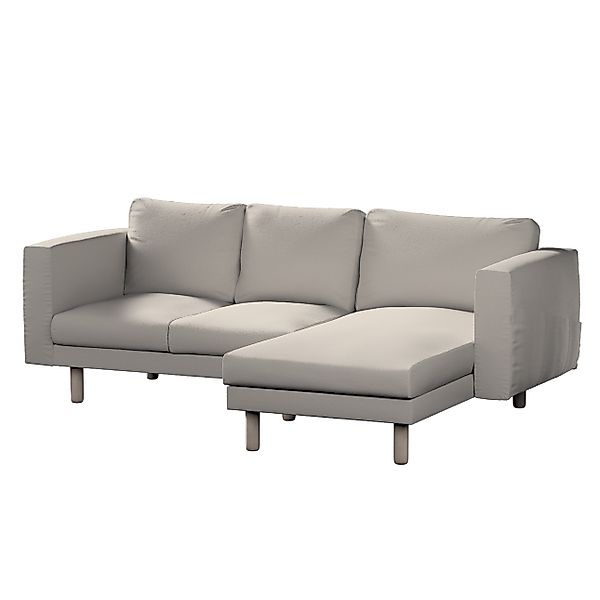 Bezug für Norsborg 3-Sitzer Sofa mit Recamiere, hellbeige, Norsborg Bezug f günstig online kaufen