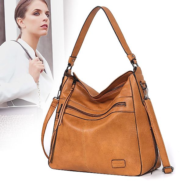 TAN.TOMI Schultertasche Damen Schultertasche Groß Shopper günstig online kaufen