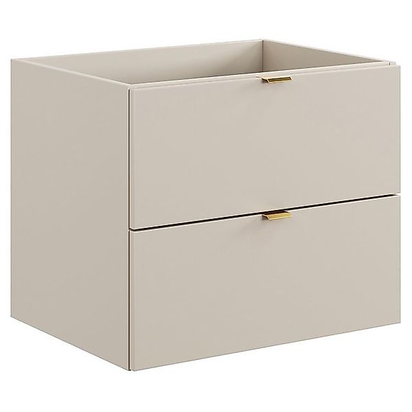 Lomadox Waschbeckenschrank DURANGO-56 Waschtischunterschrank 60cm, kaschmir günstig online kaufen