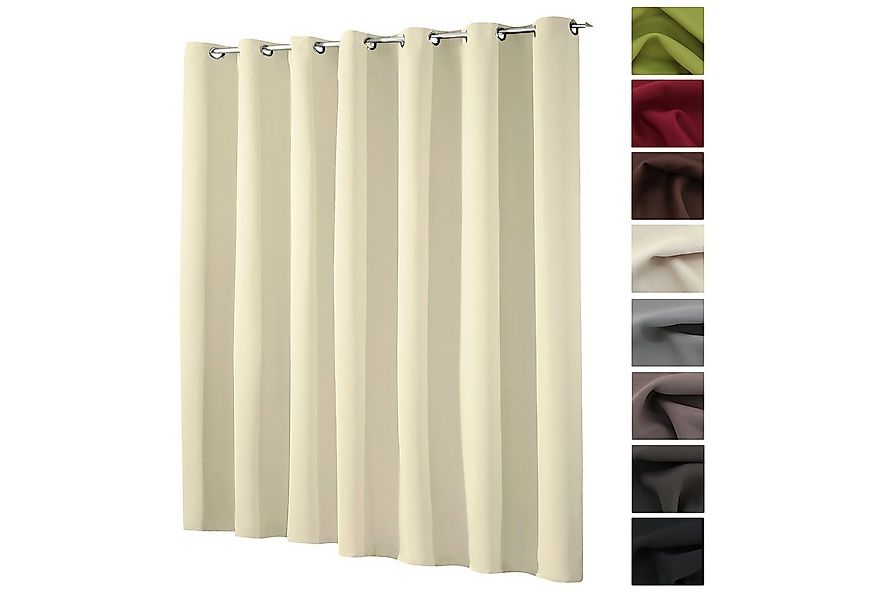 heimtexland Verdunkelungsvorhang XL Thermo Ösenschal Verdunklungsgardine Ra günstig online kaufen