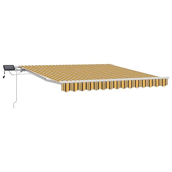 vidaXL Einziehbare Markise Mehrfarbig 300 x 250 cm Stoff und Stahl 3330016 günstig online kaufen