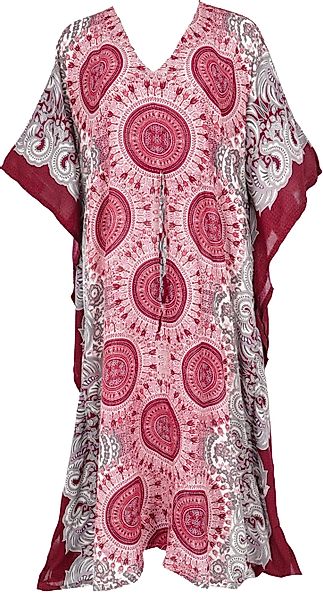 Guru-Shop Midikleid Ponchokleid, Kaftan, Maxikleid, Strandkleid günstig online kaufen