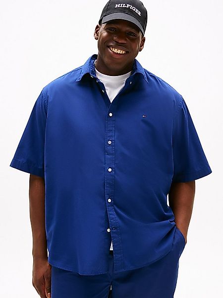 Tommy Hilfiger Big & Tall Kurzarmhemd BT-FLEX POPLIN SOLID S/S SHIRT-B Groß günstig online kaufen