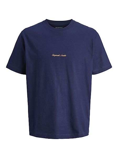 Jack & Jones Herren Rundhals T-Shirt JORNORREBRO EMB TEE SS CREW NECK - Rel günstig online kaufen