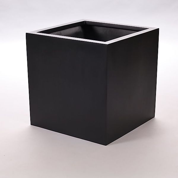 Elegant Einrichten Pflanzkübel Fiberglas quadratisch 30x30x30cm günstig online kaufen