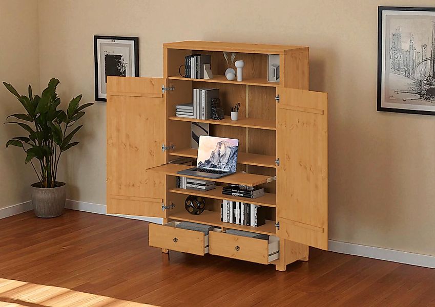 OTTO home Wäscheschrank "Gotland Home Office Schrank, Mehrzweckschrank, Bür günstig online kaufen