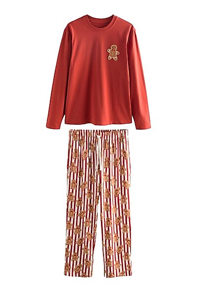 Next Pyjama Langärmeliger Familien-Schlafanzug, Weihnachten (2 günstig online kaufen