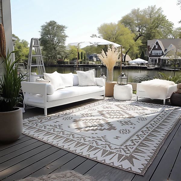 ELLE DECORATION Teppich »Dynamic, Wendeteppich«, rechteckig, 5 mm Höhe, Fla günstig online kaufen