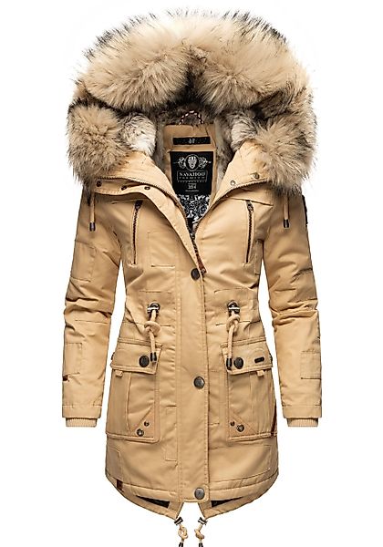 Navahoo Wintermantel Honigfee stylischer Baumwollparka mit günstig online kaufen