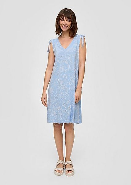 s.Oliver Minikleid Kleid mit V-Ausschnitt und günstig online kaufen