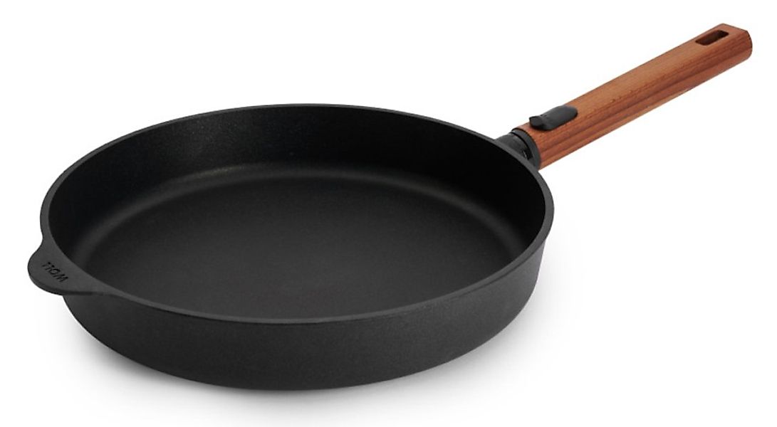WOLL Bratpfanne »Eco Logic QXR Guss-Flachpfanne« Aluminiumguss 1 Stk. tlg. günstig online kaufen