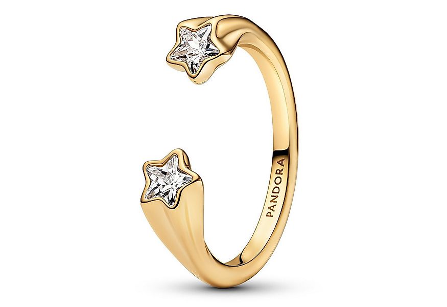 Pandora Fingerring für Sternschnuppen Goldfarben günstig online kaufen