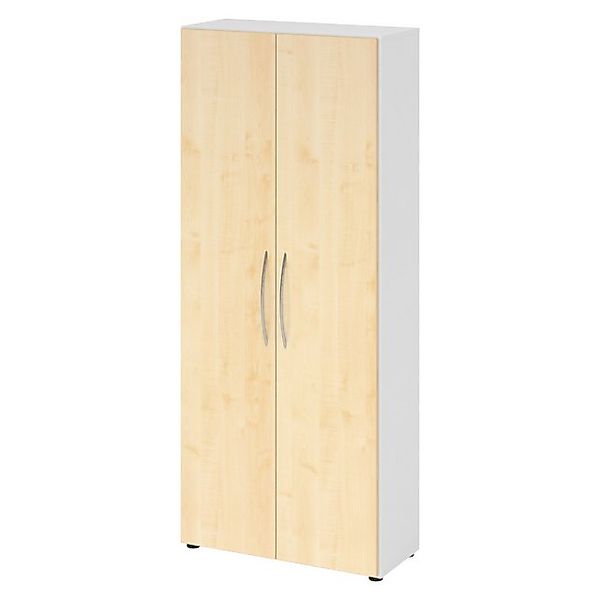 bümö Aktenschrank basic Aktenschrank Dekor: Weiß/Ahorn günstig online kaufen
