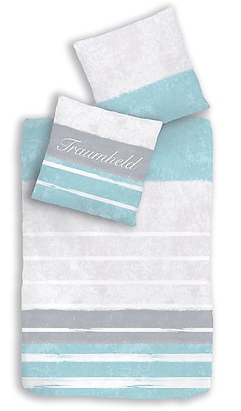 MTOnlinehandel Bettwäsche Traumheld 135x200 + 80x80 günstig online kaufen